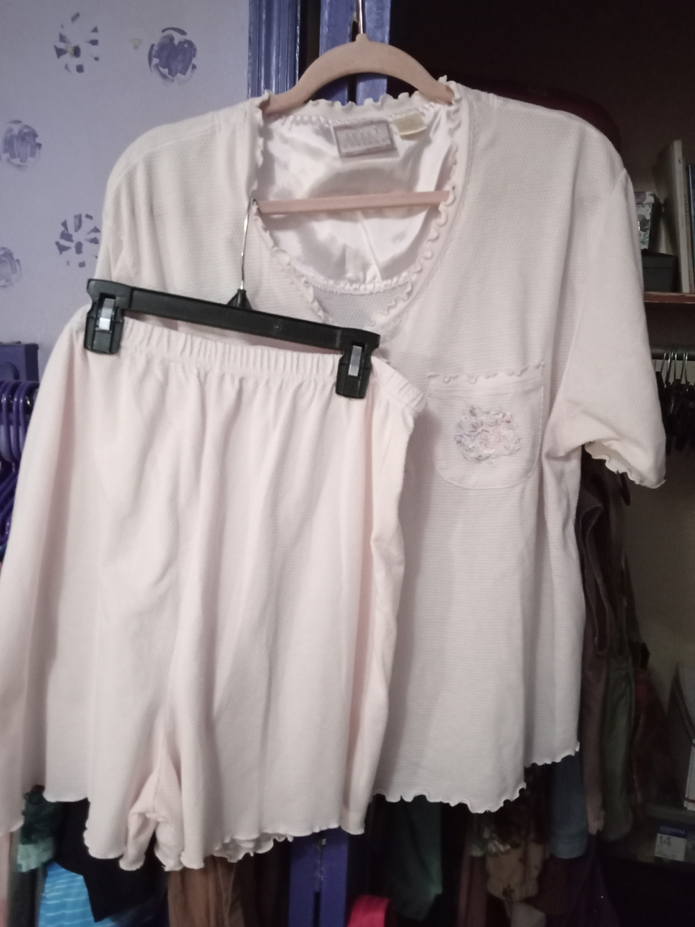 Sweet Notions Classic Women's Soft Pink Pajama Set